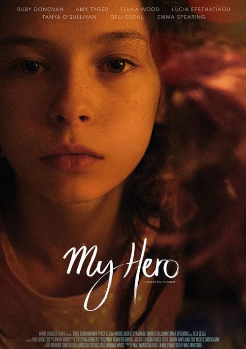 Lucia Efstathiou starred in a short film My Hero