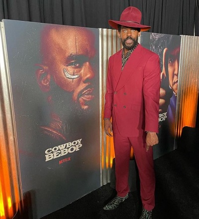 Mustafa Shakir played the role of Jet Black in Cowboy Bebop