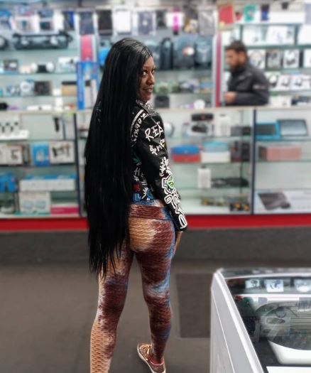 Nenobia Washington loves shopping