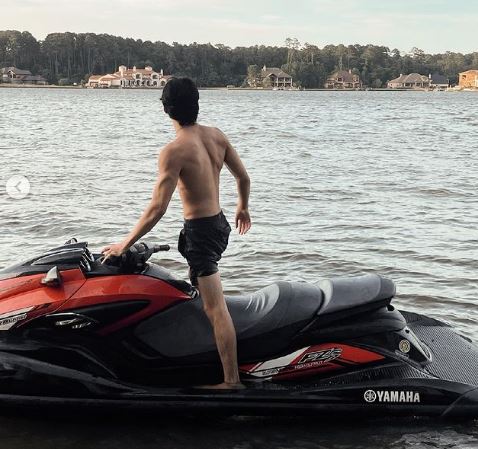 Oliver Moy loves boating