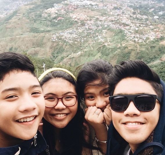 Patricio and his siblings