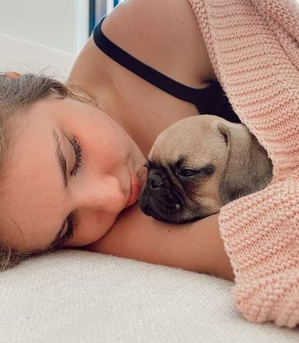 Piper Rockelle has a pet dog