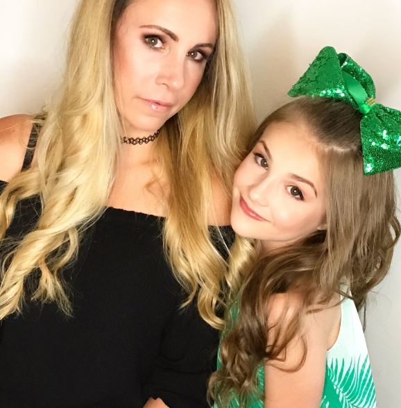 Piper Rockelle with her mother