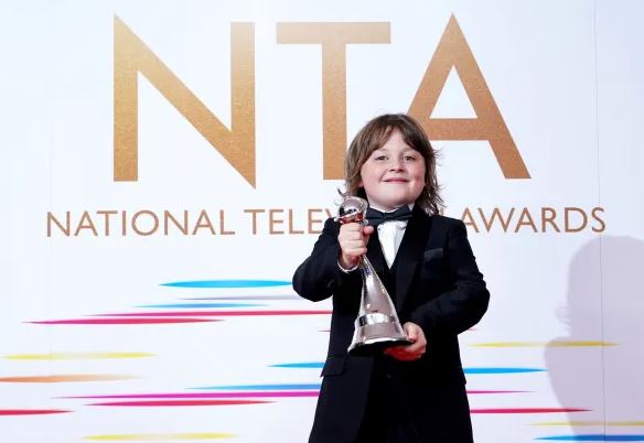 Riordan won National Television Award for Most Popular Newcomer