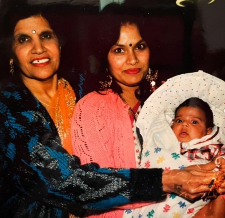 Ritu Arya grandmother old picture