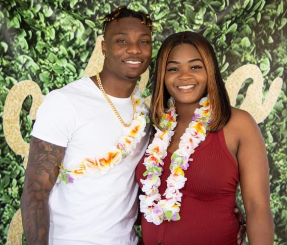 Rudy Washington and her boyfriend Henry Ruggs