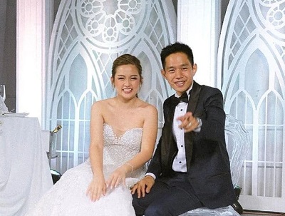 Ryan Jarina married his wife Trina Legaspi on November 20, 2021