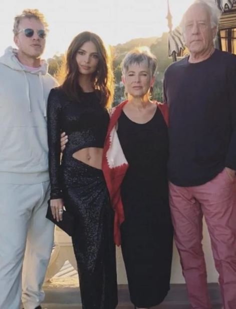 Sebastian Bear with Emily and parents