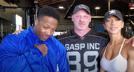 Shawn Rhoden with her girlfriend
