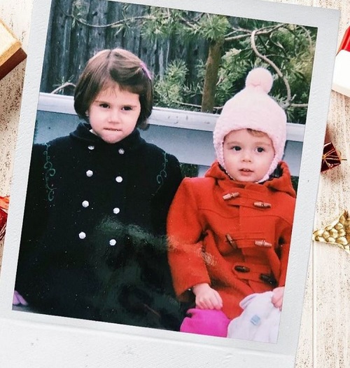 Sophie Flay childhood picture