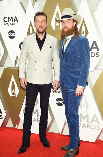 TJ Osborne with his brother John Osborne