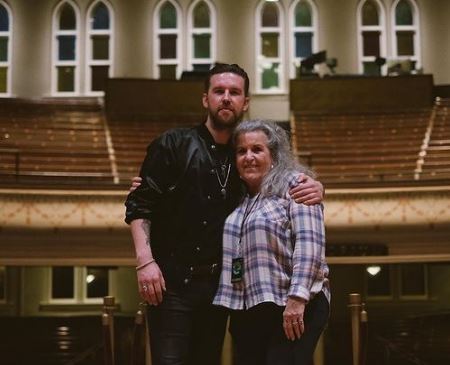 TJ Osborne with his mother Trisha Osborne