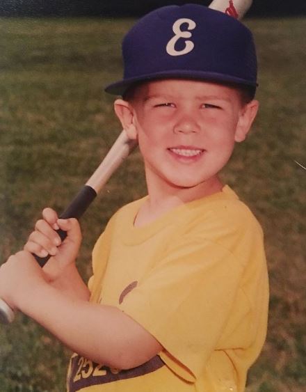 TJ's childhood photo