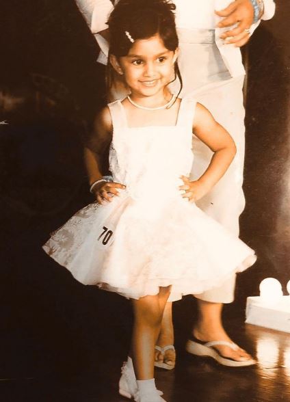 The childhood image of Brenna Marie Narayan