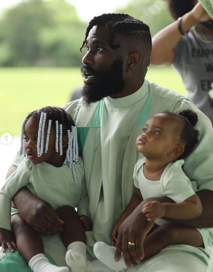 Tobe Nwigwe with his kids