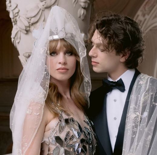 Tobias Engel with his wife