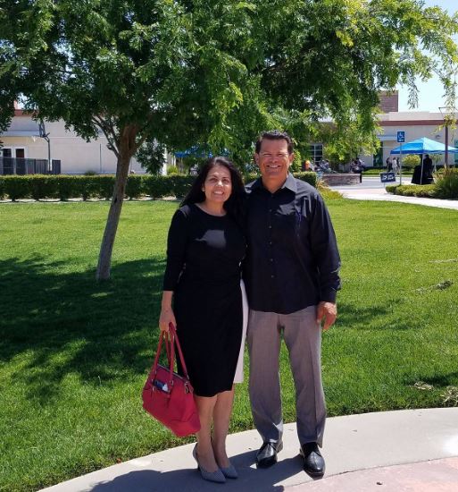 Abby De La Rosa's parents Tony Pinon and Lupe Delarosa-Pinon