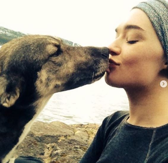 Agnes is a dog lover