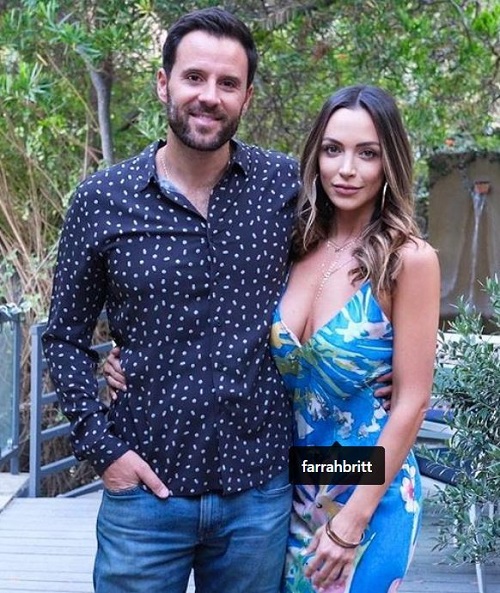 Alex Manos loves his fiancee Farrah Aldjufrie