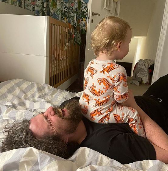 Alfie and his son