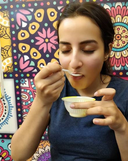 Amrutha Srinivasan is a foodie