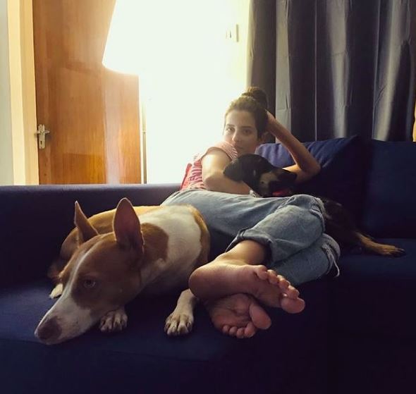 Amrutha Srinivasan loves dogs