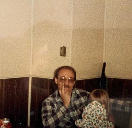 An old photo of Jennifer's dad