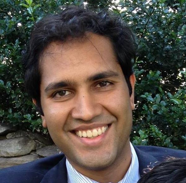 An old photo of Vishal Garg