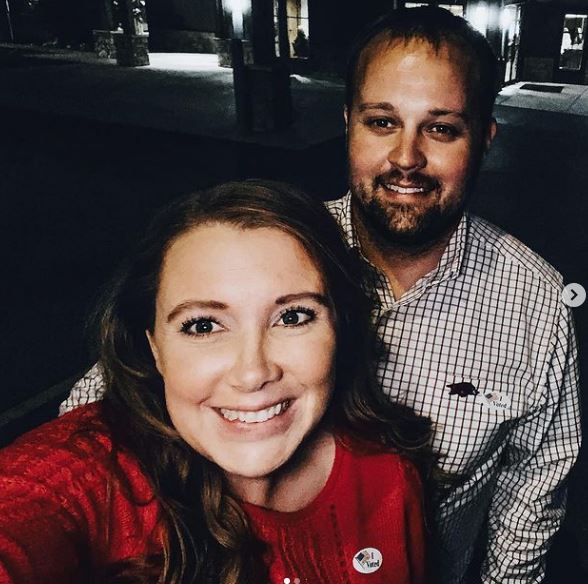 Anna Renee Duggar with her husband