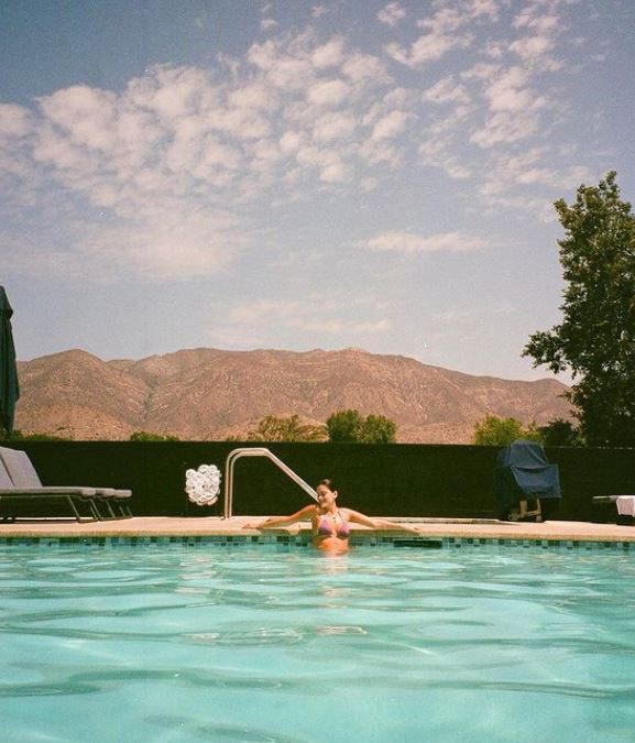 Anna Sitar likes swimming