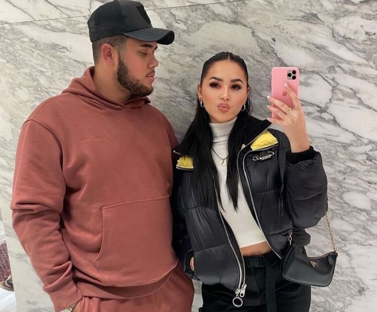 Anna and her boyfriend Glen Thomson