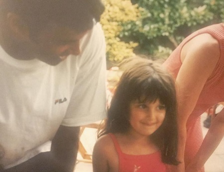 Anya Chalotra childhood picture