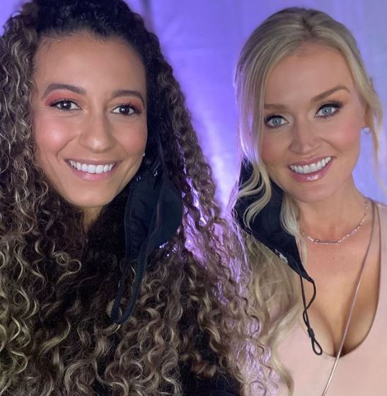 Blair O'Neal with her sister
