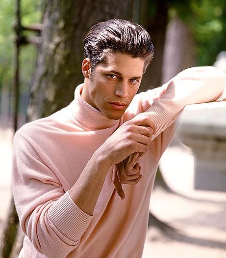 Bryan Randall worked as a fashion model