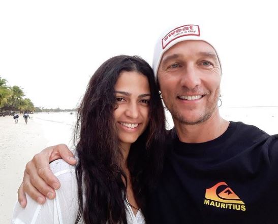 Camila Alves and Matthew McConaughey