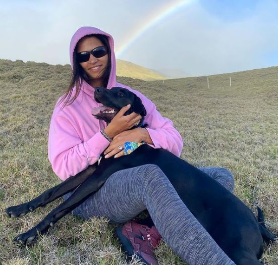 Camila Alves has a pet dog