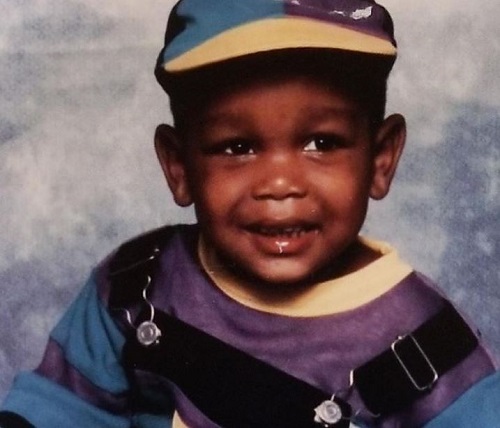 Childhood picture of Dexter Darden