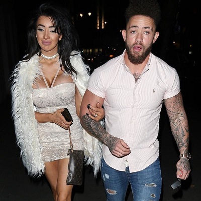 Chloe Khan with Ashley Cain