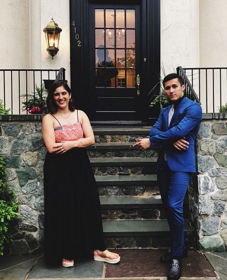 Chris Olsen with her sister Carolina Olsen