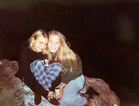 Claire Rosinkranz with her sister