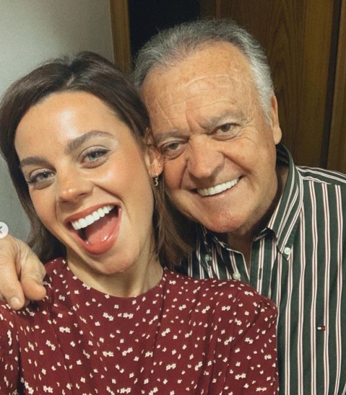 Clara Alvarado shares a great bond with her father