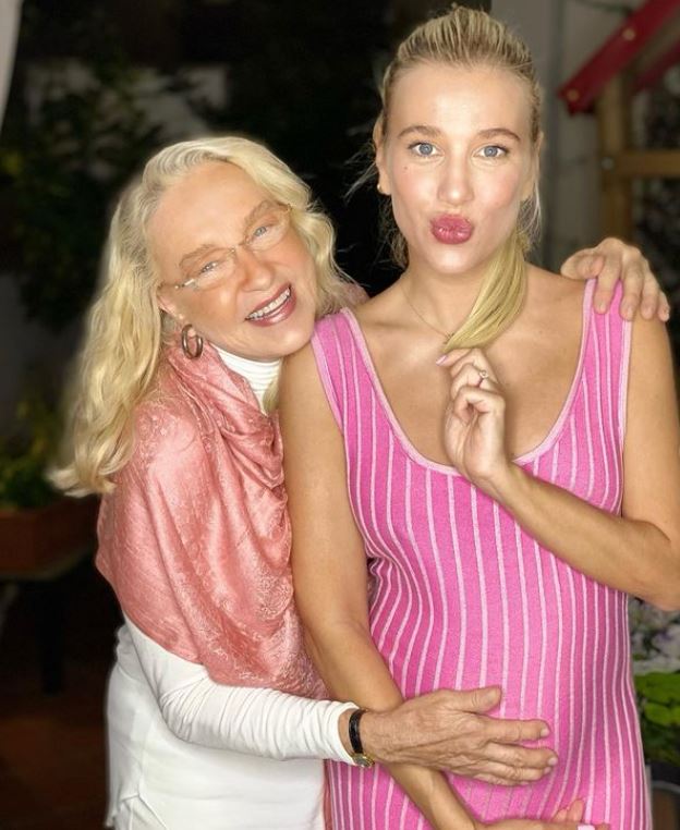Clizia Incorvaia and her grandmother