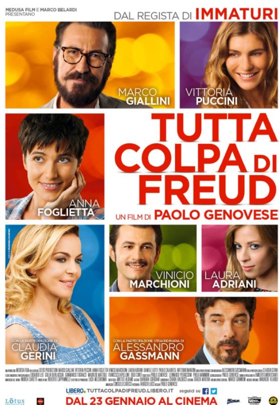 Clizia Incorvaia appeared in Tutta colpa di Freud