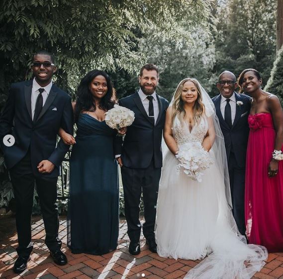 Courtney Roker with her family