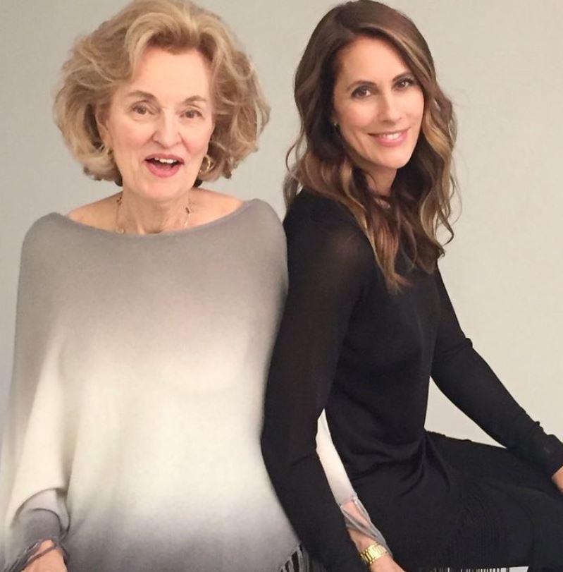 Cristina Greeven Cuomo withher mom