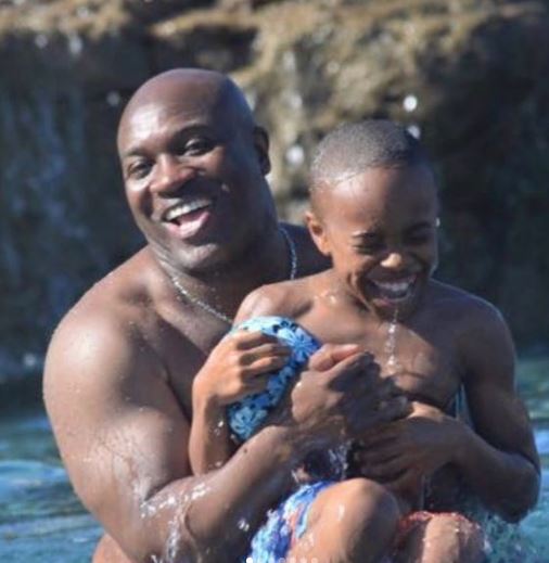 Dallas Dupree Young with his father Eric Young Sr