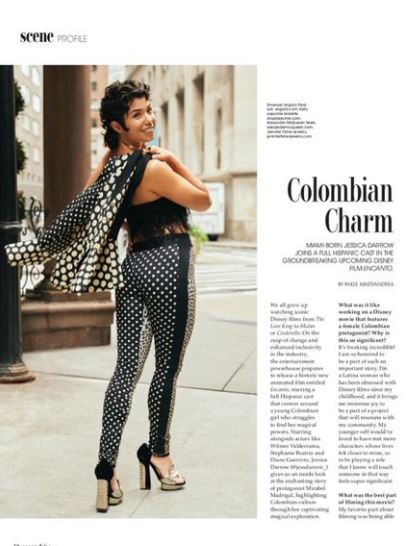 Darrow featured in various magazine articles