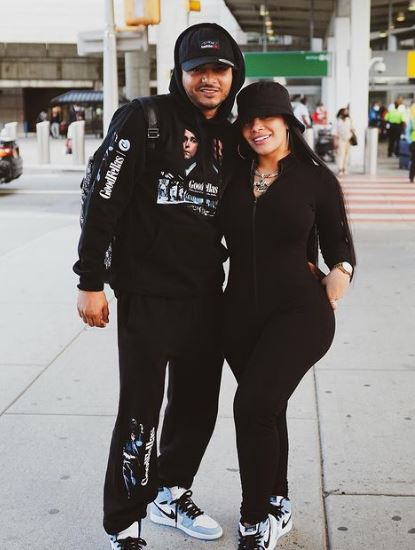 Debbie Von Marie Jimenez Garcia and her husband