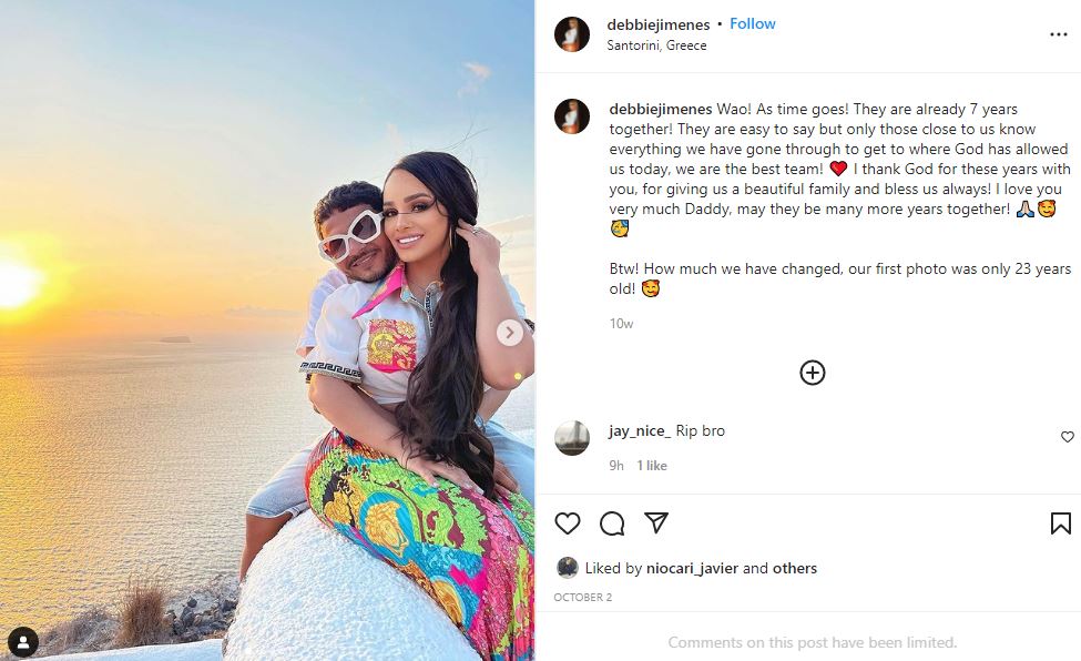 Debbie Von Marie Jimenez Garcia spent 7 years together