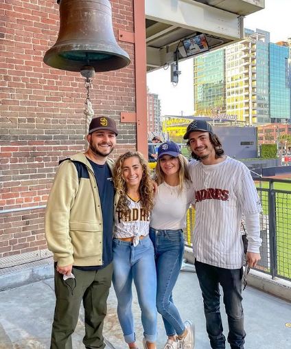 Demi Bagby with her siblings